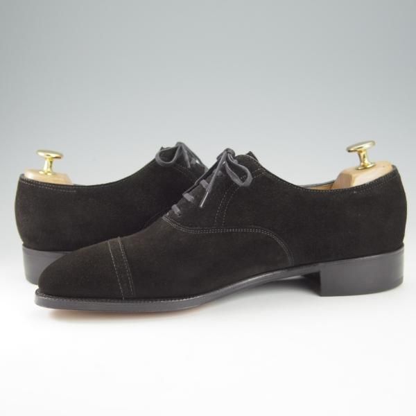 未使用★ジョンロブ 6E【現行定価￥277,200-★プレステージライン/Philip2/フィリップ2】7000ラスト/スエード/黒/メンズ/JOHN LOBB★i114