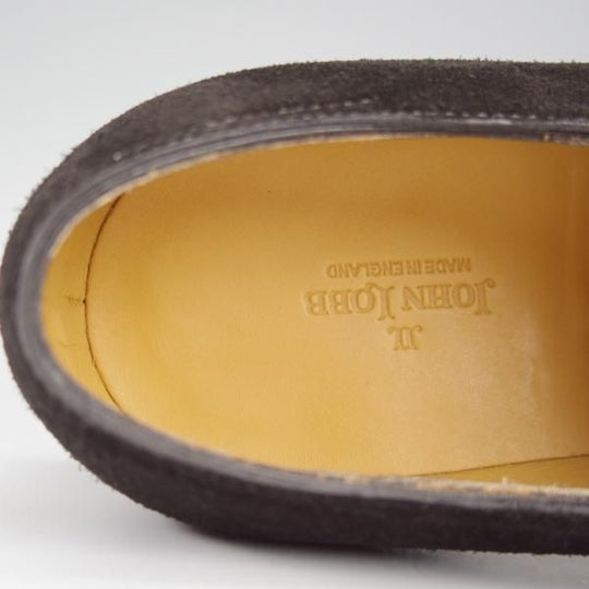 未使用★ジョンロブ 6E【現行定価￥277,200-★プレステージライン/Philip2/フィリップ2】7000ラスト/スエード/黒/メンズ/JOHN LOBB★i114