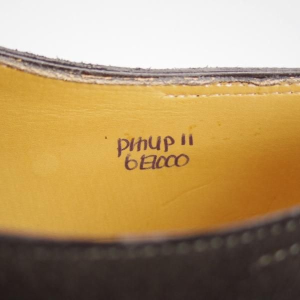 未使用★ジョンロブ 6E【現行定価￥277,200-★プレステージライン/Philip2/フィリップ2】7000ラスト/スエード/黒/メンズ/JOHN LOBB★i114