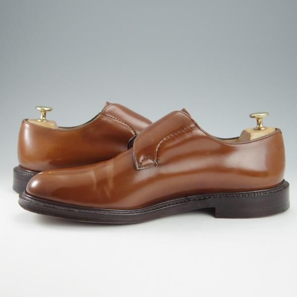 極美品★チャーチ 85F/UK8.5【定価￥106,700-★SHANNON同仕様のモンクストラップ/シャノン】Meadwell/103ラスト/茶/Church's★i115