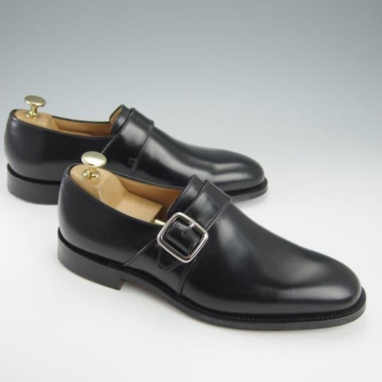 未使用★チャーチ 60F/UK6【定価￥161,700-★Westbury/ウェストバリー】173ラスト/モンクストラップ/黒/メンズ/Church's★i117