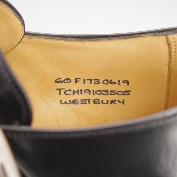 未使用★チャーチ 60F/UK6【定価￥161,700-★Westbury/ウェストバリー】173ラスト/モンクストラップ/黒/メンズ/Church's★i117