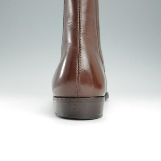 極上★(英)アンソニー・クレバリー 8E【定価20万円以上★サイドゴアブーツ/ROURKE】カーフ/茶/メンズ/ANTHONY CLEVERLEY★i119