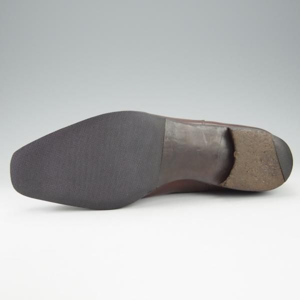 極上★(英)アンソニー・クレバリー 8E【定価20万円以上★サイドゴアブーツ/ROURKE】カーフ/茶/メンズ/ANTHONY CLEVERLEY★i119