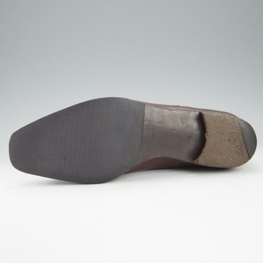 極上★(英)アンソニー・クレバリー 8E【定価20万円以上★サイドゴアブーツ/ROURKE】カーフ/茶/メンズ/ANTHONY CLEVERLEY★i119