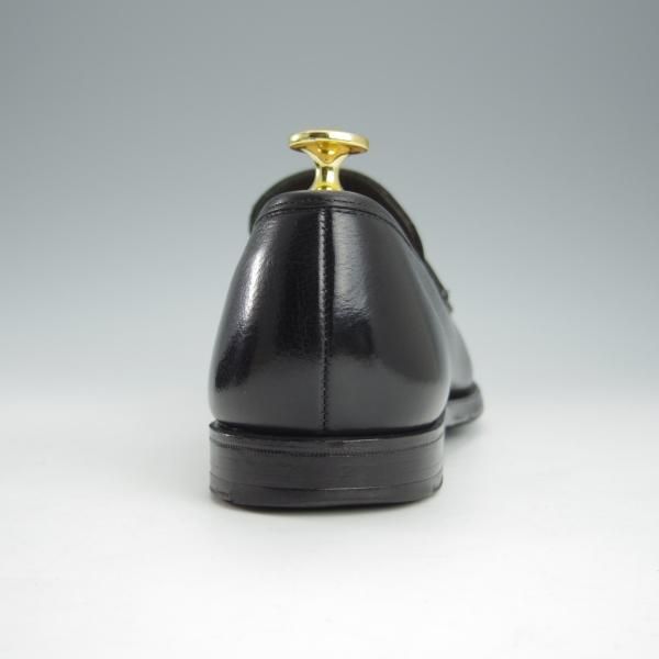 極上★クロケット&ジョーンズ 7E【定価￥83,600-★バーニーズNY別注/SELHURST】366ラスト/コインローファー/黒/Crockett&Jones★i121