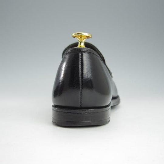 極上★クロケット&ジョーンズ 7E【定価￥83,600-★バーニーズNY別注/SELHURST】366ラスト/コインローファー/黒/Crockett&Jones★i121