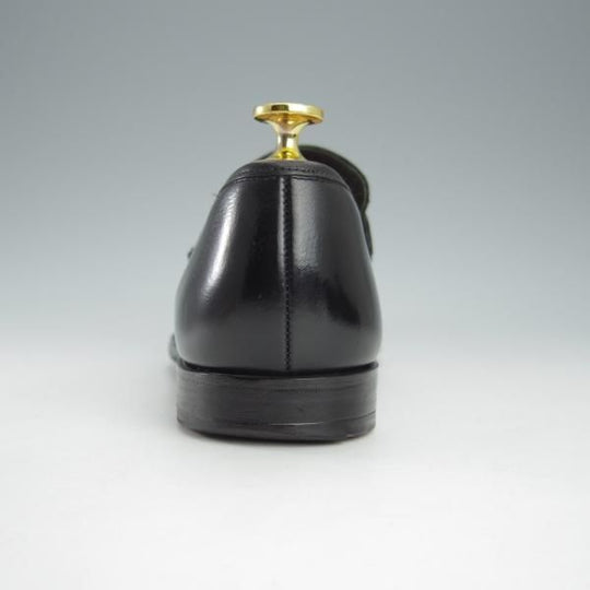 極上★クロケット&ジョーンズ 7E【定価￥83,600-★バーニーズNY別注/SELHURST】366ラスト/コインローファー/黒/Crockett&Jones★i121