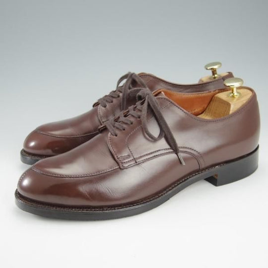 ★オールデン 8D【同系モデル定価￥114,400-★モディファイドラスト/BEAMS別注】54302/Vチップ/カーフ/濃茶/ビームス/Alden★i126