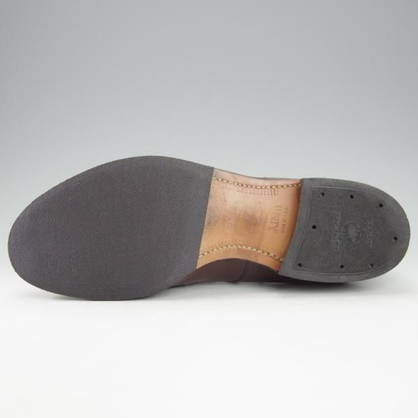 ★オールデン 8D【同系モデル定価￥114,400-★モディファイドラスト/BEAMS別注】54302/Vチップ/カーフ/濃茶/ビームス/Alden★i126