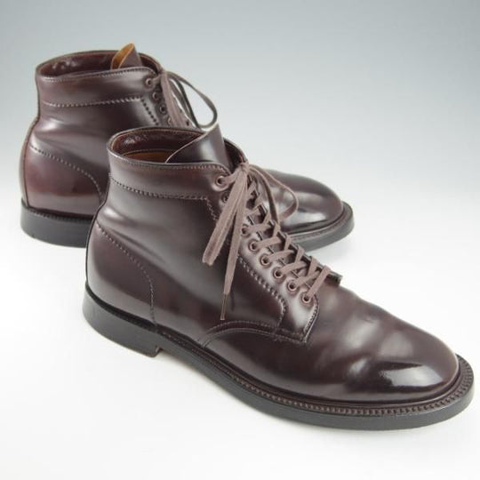 極上★オールデン 8.5E【貴重★コードバン/BEAMS別注/ミリタリーラスト】45061/マンソンブーツ/赤茶/メンズ/ビームス/Alden★i128