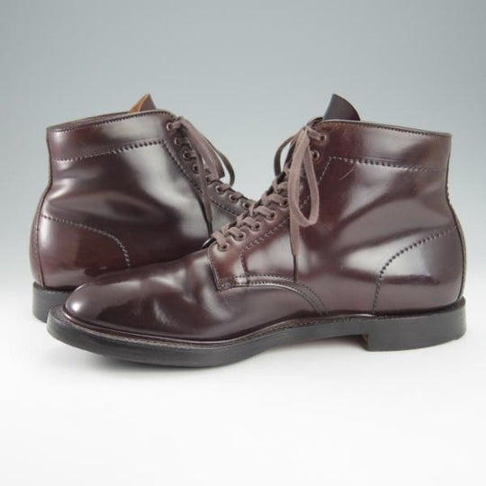 極上★オールデン 8.5E【貴重★コードバン/BEAMS別注/ミリタリーラスト】45061/マンソンブーツ/赤茶/メンズ/ビームス/Alden★i128