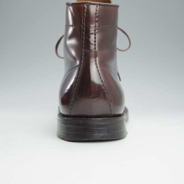 極上★オールデン 8.5E【貴重★コードバン/BEAMS別注/ミリタリーラスト】45061/マンソンブーツ/赤茶/メンズ/ビームス/Alden★i128