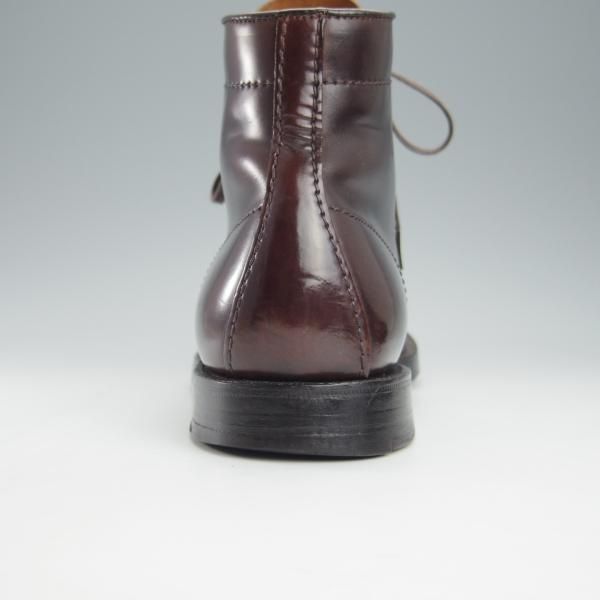 極上★オールデン 8.5E【貴重★コードバン/BEAMS別注/ミリタリーラスト】45061/マンソンブーツ/赤茶/メンズ/ビームス/Alden★i128