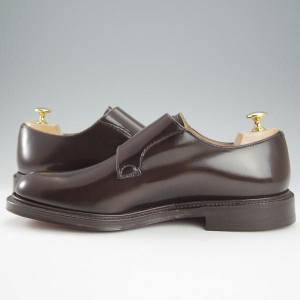 未使用★チャーチ 80F/UK8【定価￥106,700-★SHANNON同仕様のダブルモンク/シャノン】103ラスト/LAMBOURN/ライトエボニー/濃茶/Church's★i130