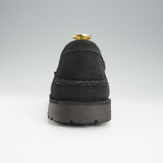 極美品★パラブーツ SIZE 7【★ユナイテッドアローズ別注/CORAUX MORS】ビットローファー/スエード/黒/UNITED ARROWS/Paraboot★i137