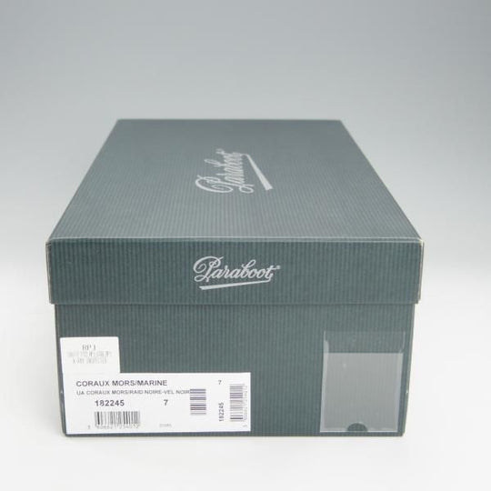 極美品★パラブーツ SIZE 7【★ユナイテッドアローズ別注/CORAUX MORS】ビットローファー/スエード/黒/UNITED ARROWS/Paraboot★i137