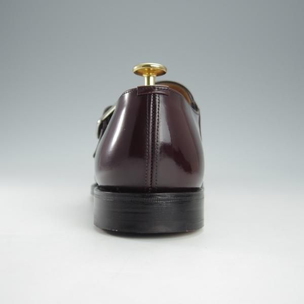 極上★チャーチ 65F/UK6.5【定価￥181,500-★ウェストバリー/WESTBURY/173ラスト】モンクストラップ/赤茶/メンズ/Church's★i139