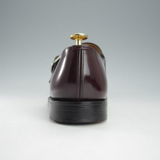 極上★チャーチ 65F/UK6.5【定価￥181,500-★ウェストバリー/WESTBURY/173ラスト】モンクストラップ/赤茶/メンズ/Church's★i139