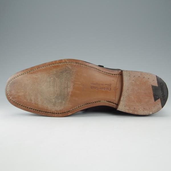 極上★チャーチ 65F/UK6.5【定価￥181,500-★ウェストバリー/WESTBURY/173ラスト】モンクストラップ/赤茶/メンズ/Church's★i139