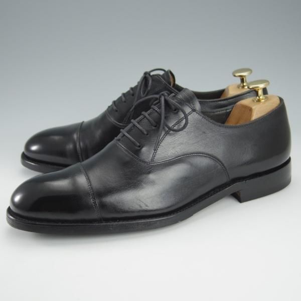 極上★グレンソン 7.5F【定価￥93,500-★G-ONEライン/G1】37706/ストレートチップ/カーフ/黒/メンズ/GRENSON★i140