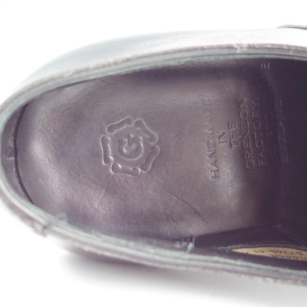 極上★グレンソン 7.5F【定価￥93,500-★G-ONEライン/G1】37706/ストレートチップ/カーフ/黒/メンズ/GRENSON★i140