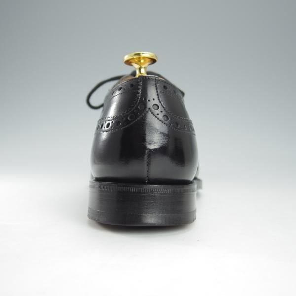 極美品★チャーチ 55F/UK5.5【現行定価￥155,100-★チェットウィンド/CHETWYND】173ラスト/フルブローグ/カーフ/黒/Church's★i142