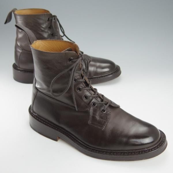 極上★トリッカーズ SIZE 6【定価￥13,2000-★BURFORD/スーパーブーツ】5635/エスプレッソバーニッシュ/濃茶/カーフ/Tricker's★i143