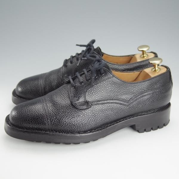 極美品★チーニー 6F【定価￥81,400-★ヴェルトショーン製法/CAIRNGORM 2C/ケンゴン】ストレートチップ/グレインレザー/黒/CHEANEY★i144
