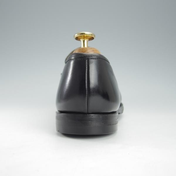 ★クロケット&ジョーンズ 6E【現行定価￥90,200-★BOSTON 2/ボストン/376ラスト】コインローファー/カーフ/黒/メンズ/Crockett&Jones★i146