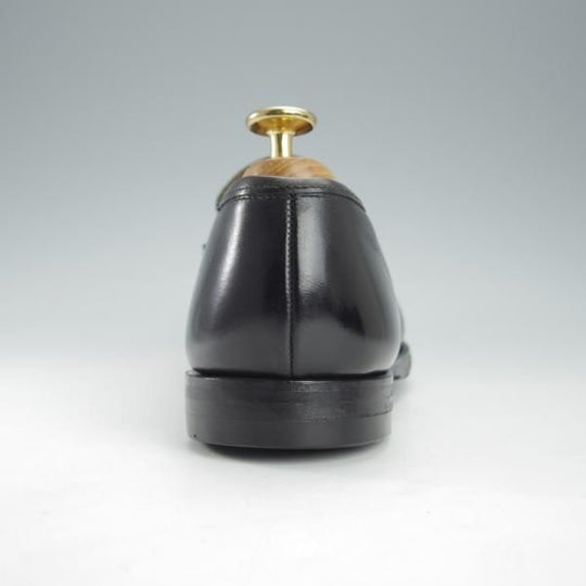 ★クロケット&ジョーンズ 6E【現行定価￥90,200-★BOSTON 2/ボストン/376ラスト】コインローファー/カーフ/黒/メンズ/Crockett&Jones★i146