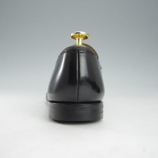 ★クロケット&ジョーンズ 6E【現行定価￥90,200-★BOSTON 2/ボストン/376ラスト】コインローファー/カーフ/黒/メンズ/Crockett&Jones★i146