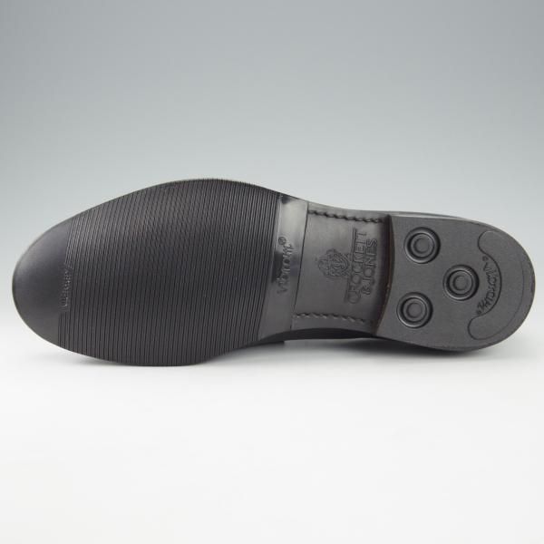 ★クロケット&ジョーンズ 6E【現行定価￥90,200-★BOSTON 2/ボストン/376ラスト】コインローファー/カーフ/黒/メンズ/Crockett&Jones★i146