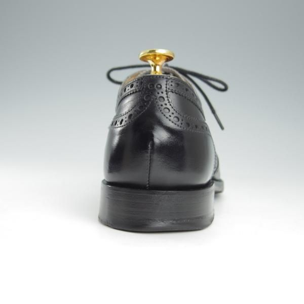 極上★(英)チーニー 5.5F【定価￥75,900-★フルブローグ/ARTHUR 3/125ラスト】アーサー/カーフ/黒/メンズ/CHEANEY★i152