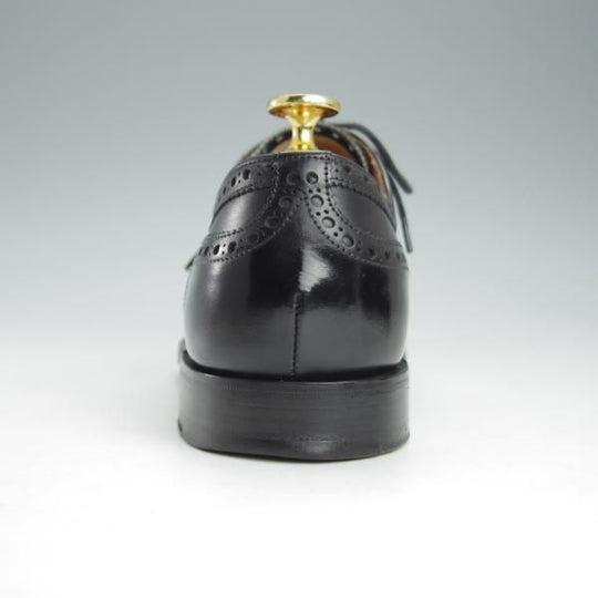 極上★(英)チーニー 5.5F【定価￥75,900-★フルブローグ/ARTHUR 3/125ラスト】アーサー/カーフ/黒/メンズ/CHEANEY★i152