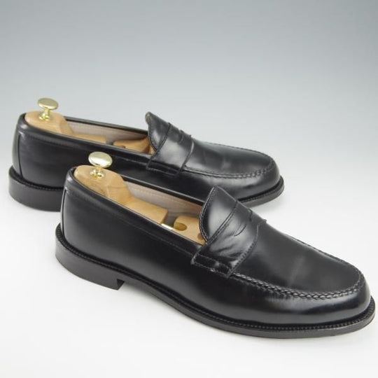 極美品★オールデン 11D【定価￥117,700-★ヴァンラスト/99267】コインローファー/カーフ/黒/バンラスト/メンズ/Alden★i154