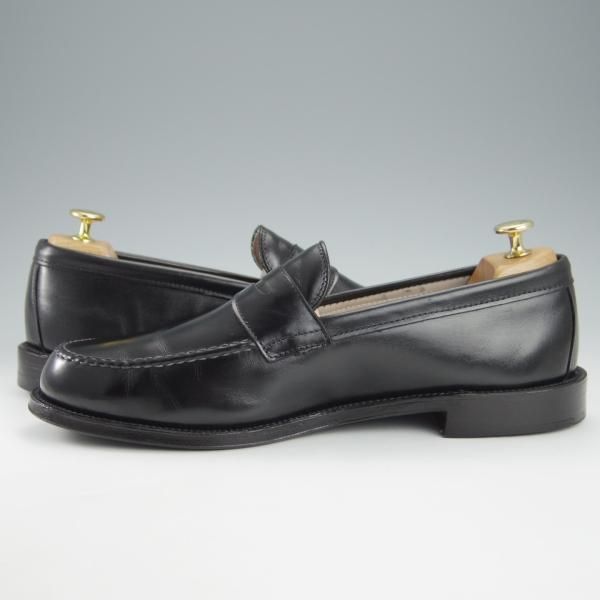 極美品★オールデン 11D【定価￥117,700-★ヴァンラスト/99267】コインローファー/カーフ/黒/バンラスト/メンズ/Alden★i154