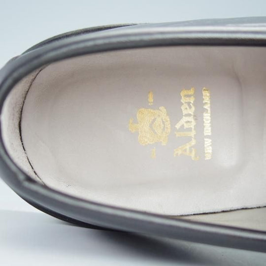 極美品★オールデン 11D【定価￥117,700-★ヴァンラスト/99267】コインローファー/カーフ/黒/バンラスト/メンズ/Alden★i154