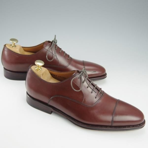 未使用★ジャランスリワヤ SIZE 41【定価￥33,000-★ユナイテッドアローズ別注/ストレートチップ】カーフ/茶/JALAN SRIWIJAWA★i155