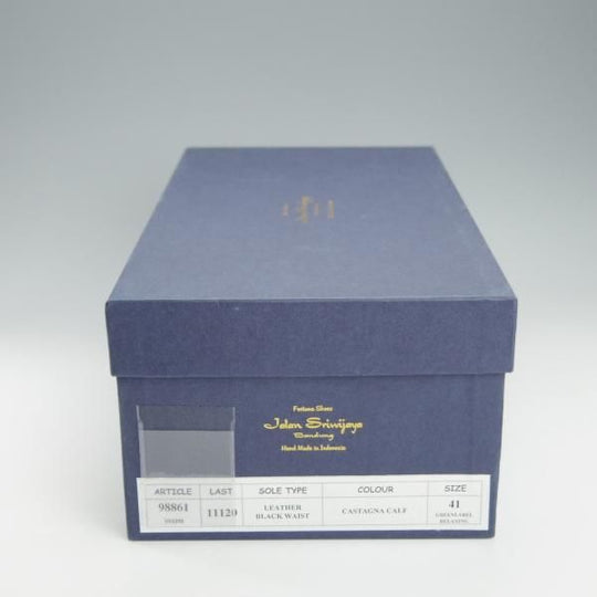 未使用★ジャランスリワヤ SIZE 41【定価￥33,000-★ユナイテッドアローズ別注/ストレートチップ】カーフ/茶/JALAN SRIWIJAWA★i155