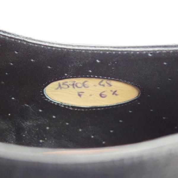 ★(伊)サントーニ SIZE 6.5【上級★グッドイヤーウェルテッド製法/15706】ダブルモンク/カーフ/黒/メンズ/Santoni★i157