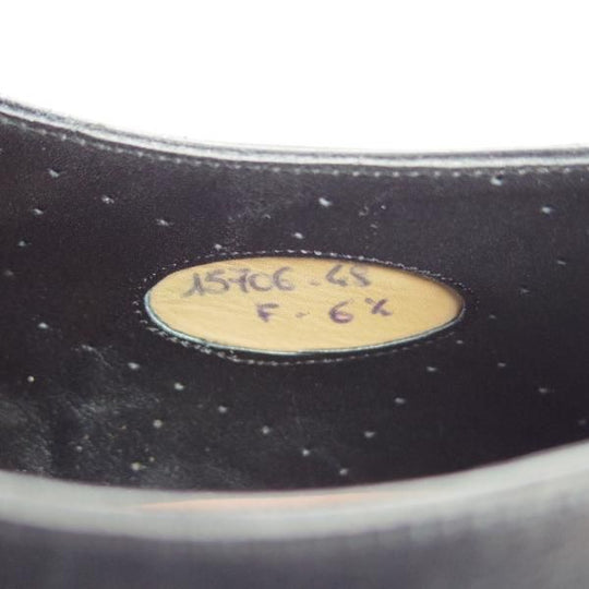 ★(伊)サントーニ SIZE 6.5【上級★グッドイヤーウェルテッド製法/15706】ダブルモンク/カーフ/黒/メンズ/Santoni★i157