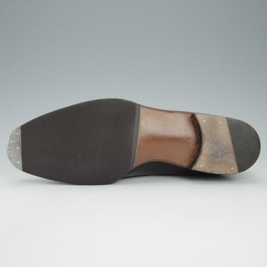 ★(伊)エンツォ・ボナフェ UK7.5〜8のワイズB〜Cの方向け【定価￥115,500-★ハンドソーンウェルテッド製法】タッセルローファー/濃茶★i158