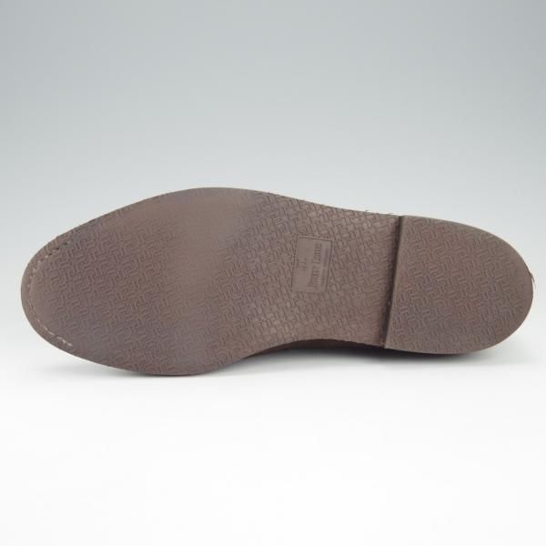 ★ジョンロブ 6.5E【モデル定価￥231,000-★ロペス/LOPEZ】4395ラスト/コインローファー/スエード/濃茶/メンズ/JOHN LOBB★i160