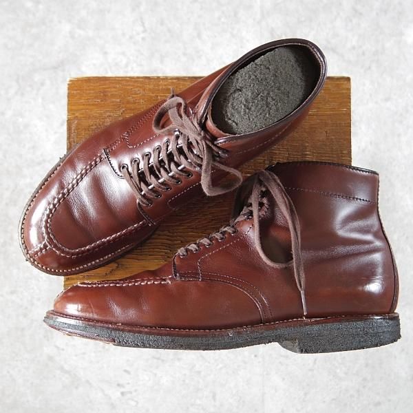 ★オールデン 9.5D【定価￥115,500-★タンカーブーツ/ミリタリーラスト】45407H/クロムエクセルレザー/赤茶/メンズ/Alden★i169