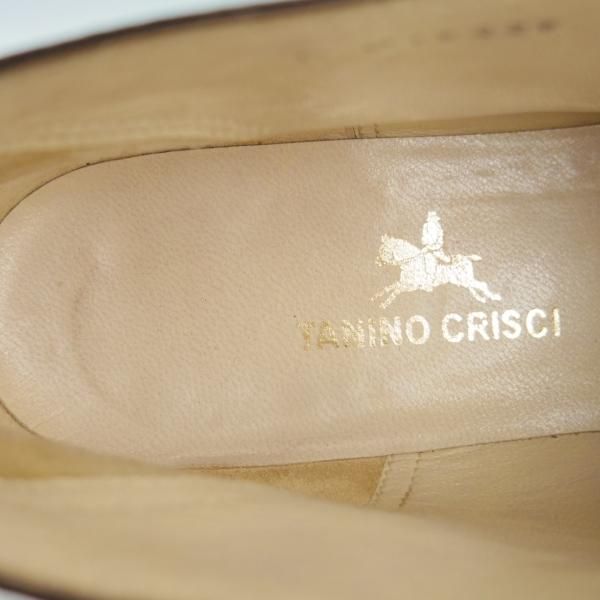 極上★(伊)タニノクリスチー(レディース) SIZE 36.5【定価10万円以上★モンクストラップ/ブーツ】カーフ/茶/TANINO CRISCI★i170