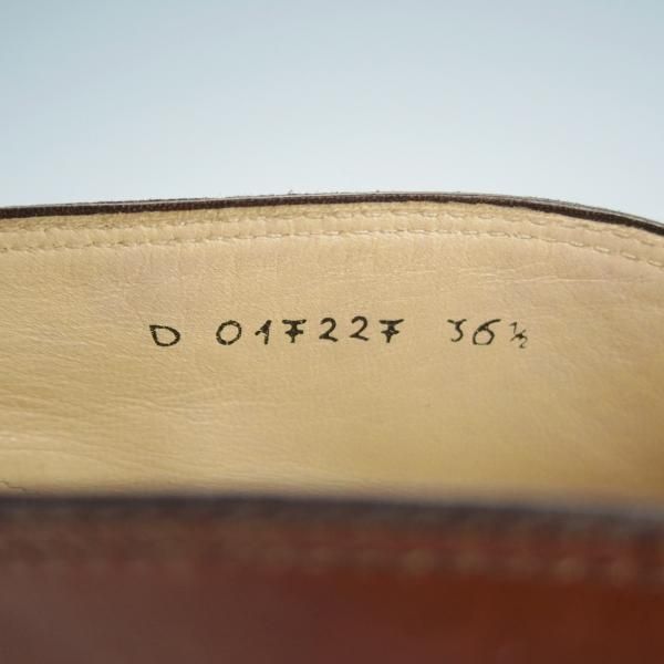 極上★(伊)タニノクリスチー(レディース) SIZE 36.5【定価10万円以上★モンクストラップ/ブーツ】カーフ/茶/TANINO CRISCI★i170