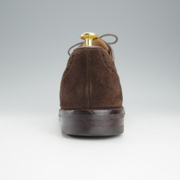 極上★クロケット&ジョーンズ 9.5E【定価￥93,500-★ダイナイトソール仕様/SWANSEA】341ラスト/フルブローグ/濃茶/Crockett&Jones★i172