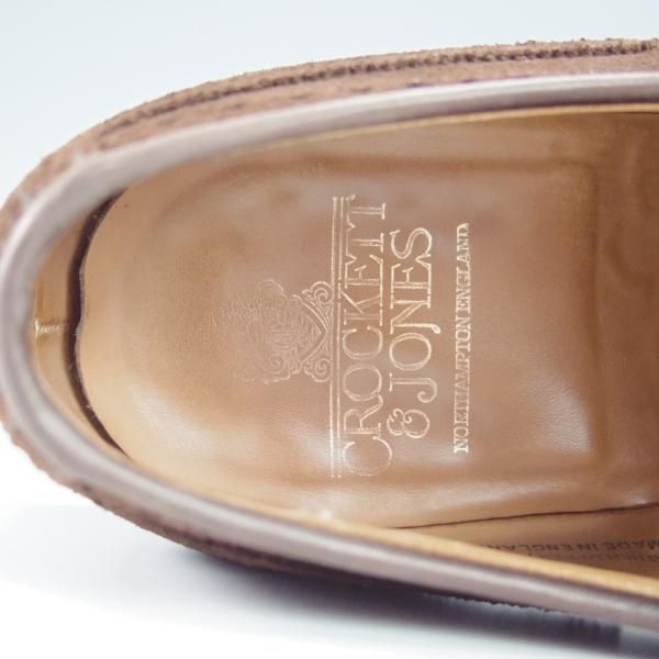 極上★クロケット&ジョーンズ 9.5E【定価￥93,500-★ダイナイトソール仕様/SWANSEA】341ラスト/フルブローグ/濃茶/Crockett&Jones★i172