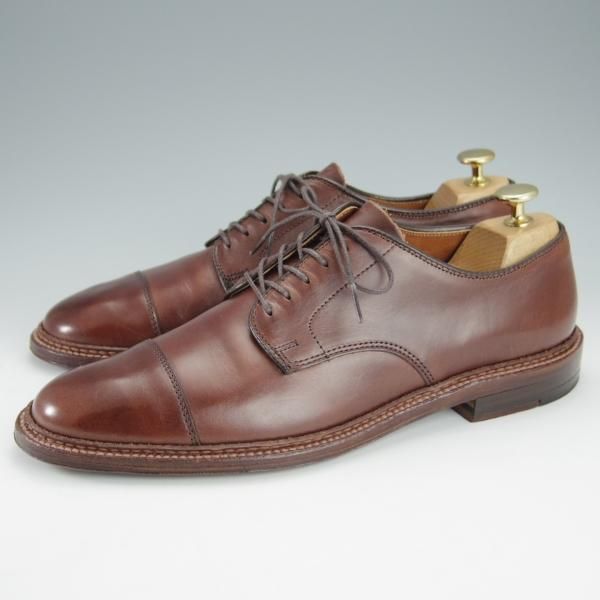 極美品★オールデン 8D【★(米)The Shoe Mart別注/クロムエクセルレザー】D7518F/ストレートチップ/茶/メンズ/Alden★i177